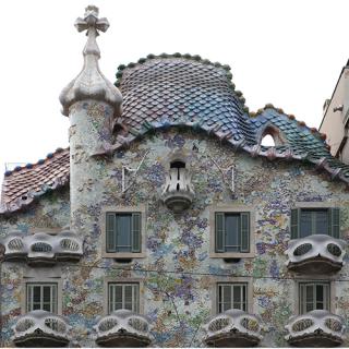 Photo Textures of Barcelona Building